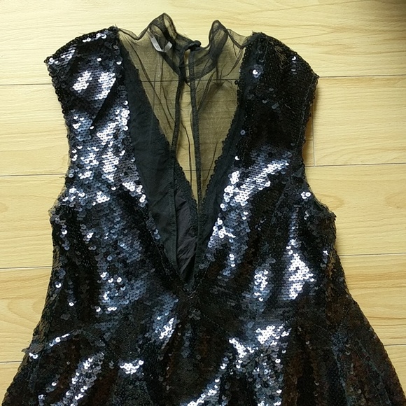 Free people dance til dawn ombre sequenced dress - Picture 7 of 8